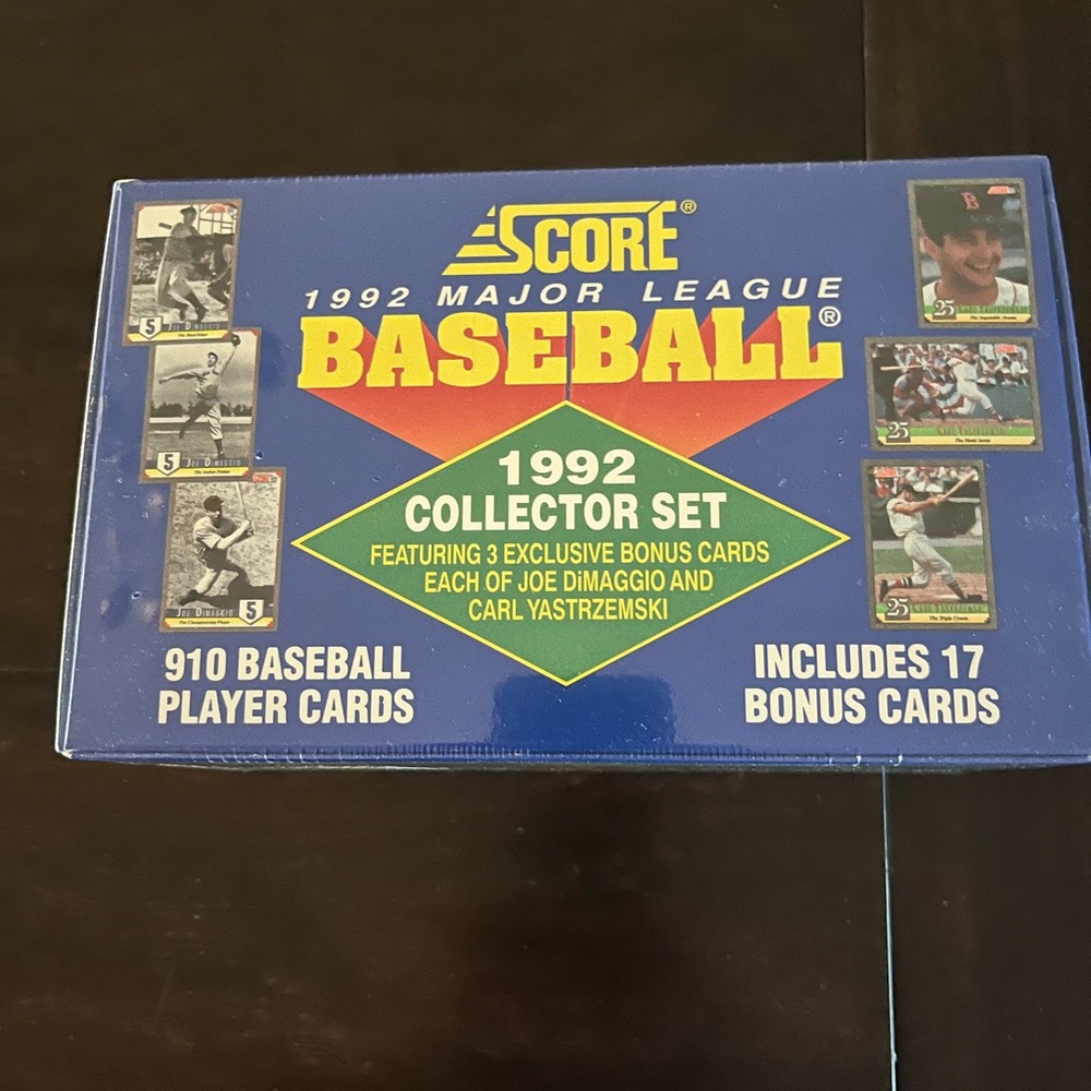 Score 1992 Baseball Collector Set - Blue
